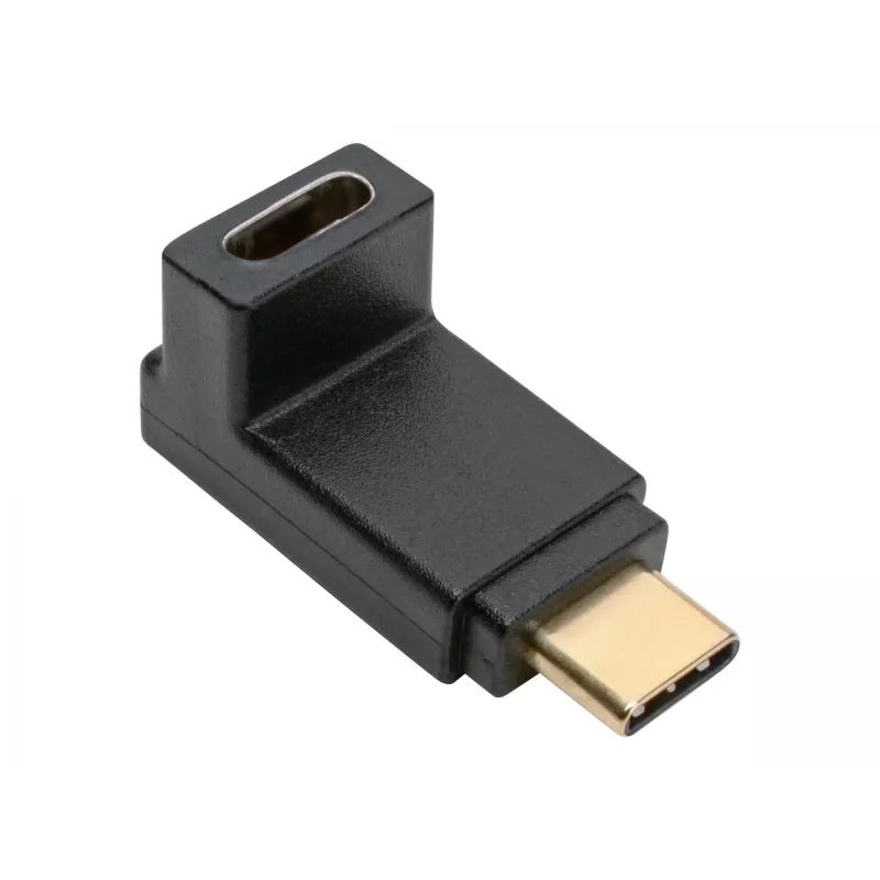 Tripp Eaton Tripp Lite Series USB C to USB Type C Adapter Converter Right Angle M/F 10Gbps 3A - USB-Adapter - 24 pin USB-C (M)
