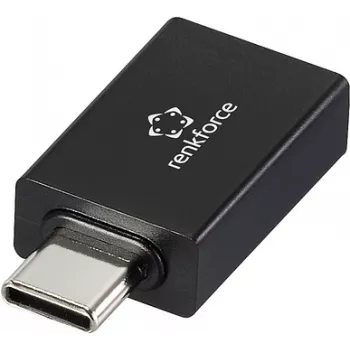 Renkforce USB 2.0 Adapter[1x USB-C Plug - 1x Socket Power Delivery] (RF-6615900)