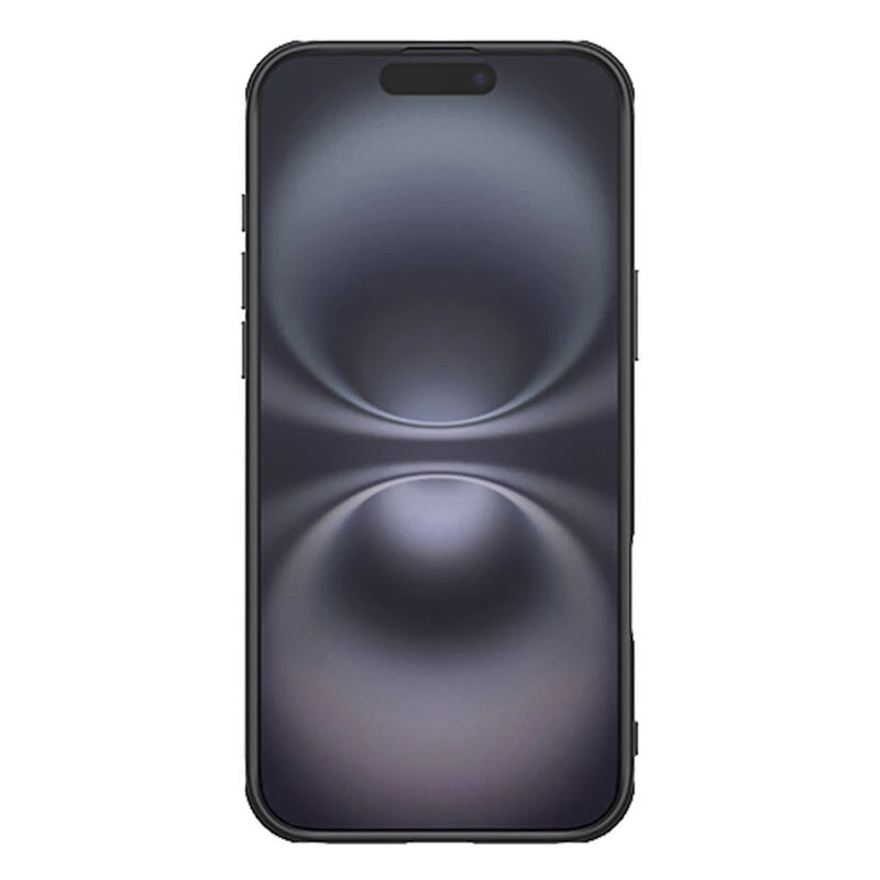 Protective case Nillkin for iPhone 16 Plus Super Frosted Pro — black, slim hard shell