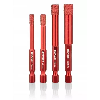 Hole saw set Smart365 5–10 mm, HEX, 4 pieces