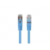 Patchcord, LANBERG, PCF6-20CC-0100-B, RJ45, Cat.6, 1M, Blue