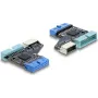 DELOCK USB 5Gbps Hub internal 20‑pin header to 1x USB 5Gbps