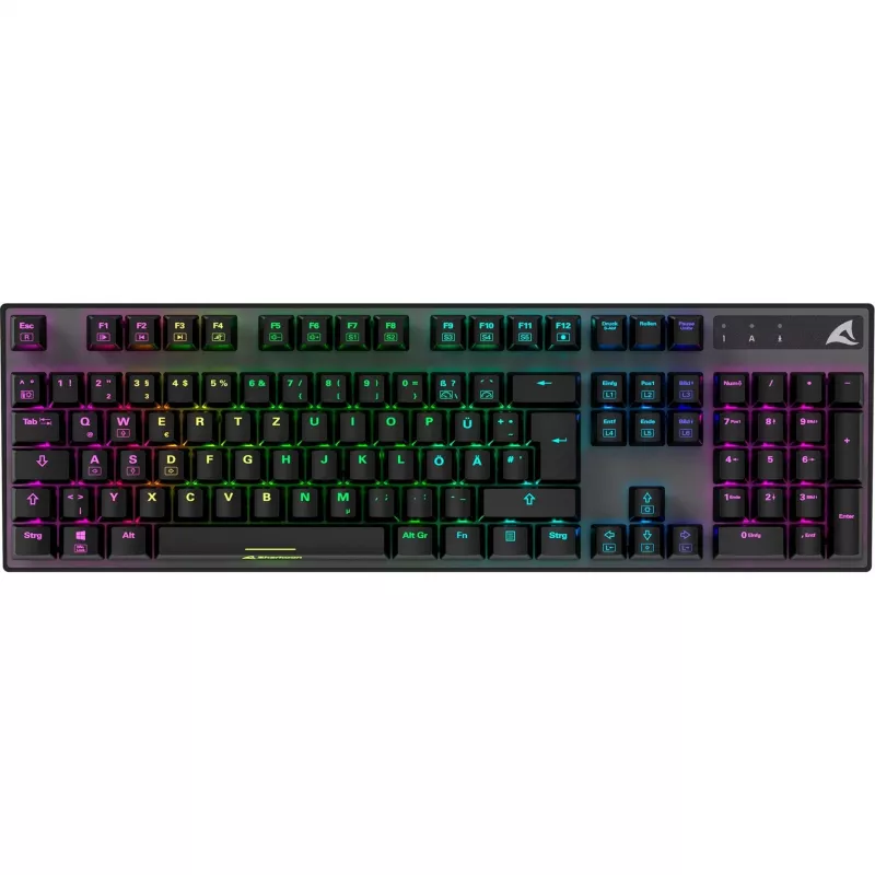 Keyboard Sharkoon SKILLER SGK20 Brown