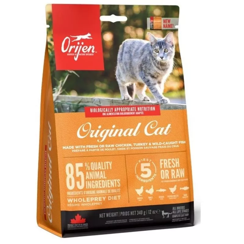 Orijen Cat & Kitten cats dry food Chicken, Fish, Turkey 340 g
