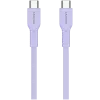 CANYON cable OnWire 60CL C-C 60W COLOR Braided 1m Purple