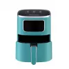 Hot air fryer HEINRICH'S HFR 8216 — 5.0 L, 1450 W, green, touch control, LED display
