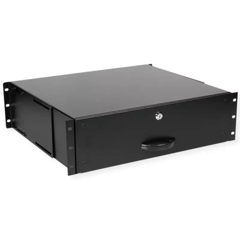 ROLINE 19 inch keyboard drawer insert 3U with 4 locking tabs, model 26.21.0270