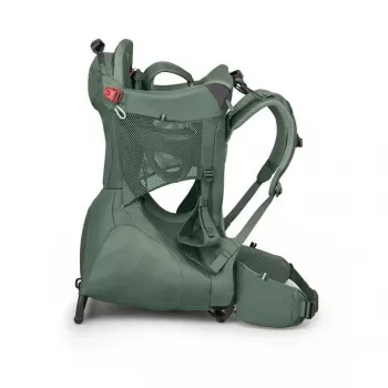 Child Carrier Osprey Poco Tourist Carrier Green lightweight adjustable child backpack carrier
