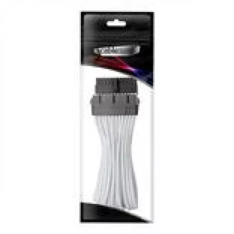 CableMod Pro ModMesh 24-pin ATX Extension, 30cm - white
