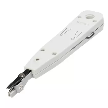 Cable crimper LOGILINK WZ0001A for RJ45/RJ11, built-in cutter and stripper, white