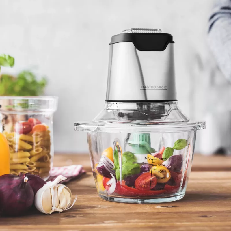 Electric Food Chopper Gastroback Design Mini Chopper Plus