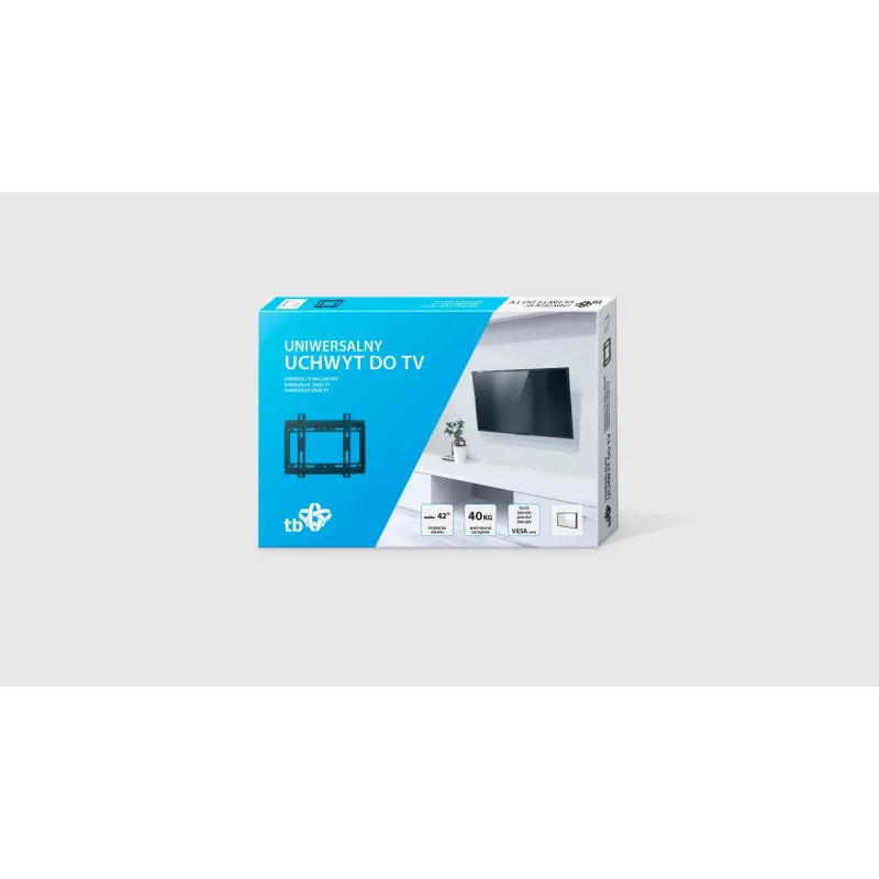 TB TV Wall Mount up to 42 40kg Max VESA 200 (AJTBXT4240FI250)