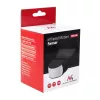 Passive infrared (PIR) motion detector MACLEAN MCE201B — wired wall sensor, 12 m range, black