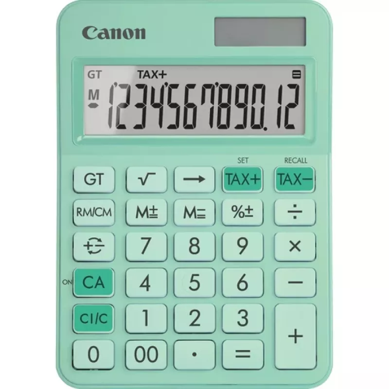 Basic Calculator Canon LS-125KB 12 Digits Green