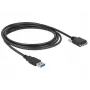 USB Cable DeLOCK 83599 USB 3.2 Gen 1 3m USB A Micro-USB B Black