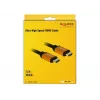 HDMI Cable DeLOCK 85728 1.5m Type A Black Gold
