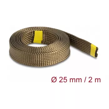 Cable Sleeve DeLOCK 20889 Brown Basalt Fiber 2.5 cm