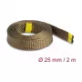 Cable Sleeve DeLOCK 20889 Brown Basalt Fiber 2.5 cm