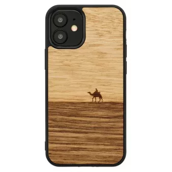 Protective phone case Man and Wood for iPhone 12 mini — Terra Black