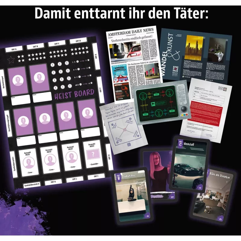 Masters of Crime - Still Life, Board Game