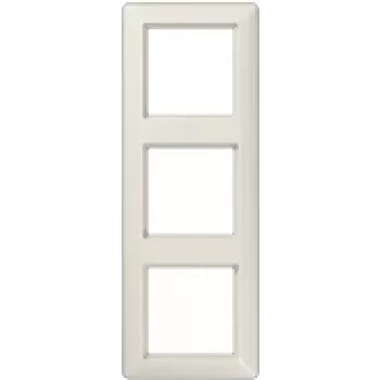 Switch/Socket Cover Plate JUNG AS 583 Ivory — Duroplast, 80.5×222.5 mm