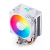 CPU cooler Jonsbo CR-1400E 92mm ARGB White — 92mm fan, ARGB lighting, white finish
