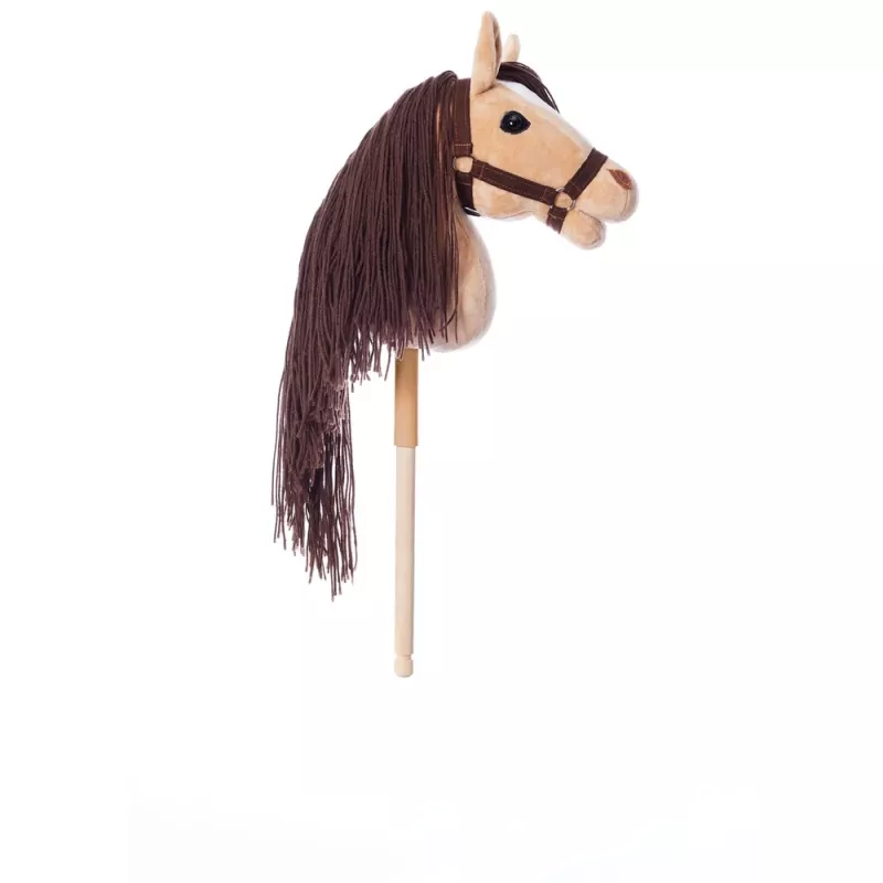 Horse on a stick HOPPIHORSE Hobby Horse A3 beige