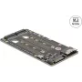 DELOCK SFF-8654 8i to 2x M.2 Key M NVMe SSD converter, model 64295