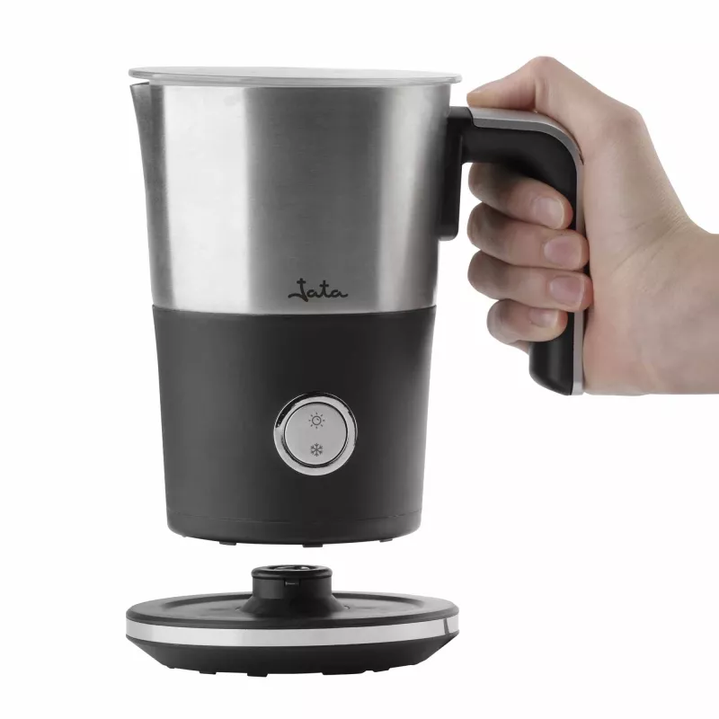 Automatic Milk Frother JATA JECL1900 Black Stainless Steel 150ml 550W