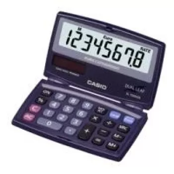 Casio SL-100VER - Calculator - 8 digits - solar panel, Battery (SL-100VER)