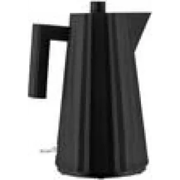 Alessi MDL06/1 B Plisse Electric Kettle 100 cl, Black (MDL06/1 B)