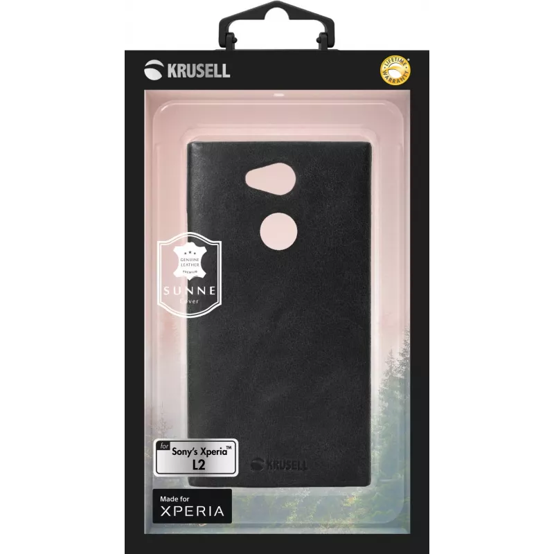 Cover Krusell SUNNE Sony Xperia L2 14 cm (5.5 inch) Black