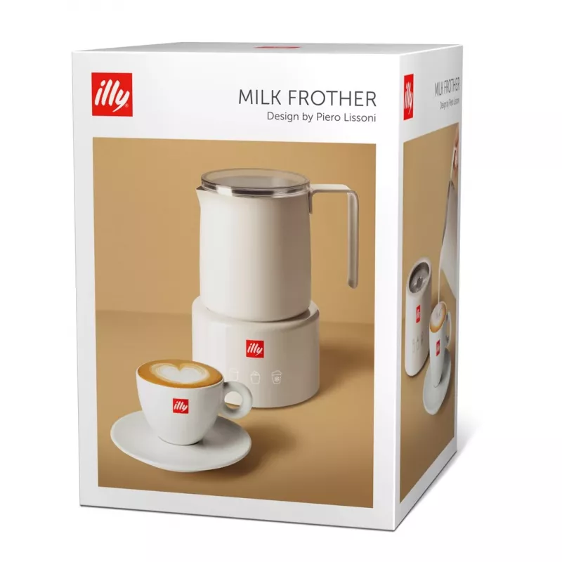 Automatic milk frother Illy 22984 White Stainless steel AC 230V