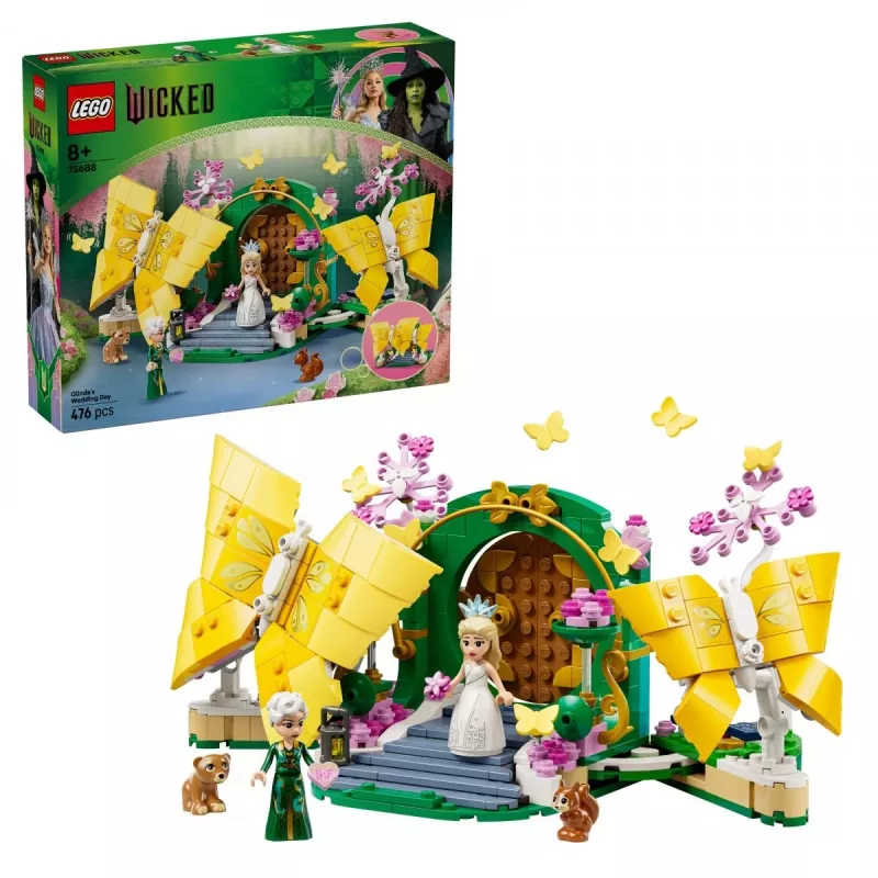 LEGO building kit Wicked 75688 Glindan Wedding Day — themed set, model 75688