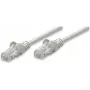 Intellinet Network Patch Cable, Cat5e, 1.5m, Grey, CCA, U/UTP, PVC, RJ45, Gold Plated Contacts, Snagless, Booted, Lifetime Warranty