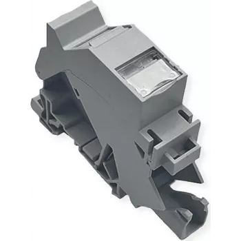 ROLINE Tragschienenadapter fr Keystone Module, inkl. Cat.6A Keystone, geschirmt, 45