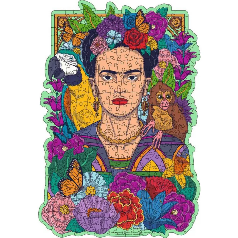 Jigsaw puzzle Ravensburger Frida Kahlo — 300 pieces wooden puzzle
