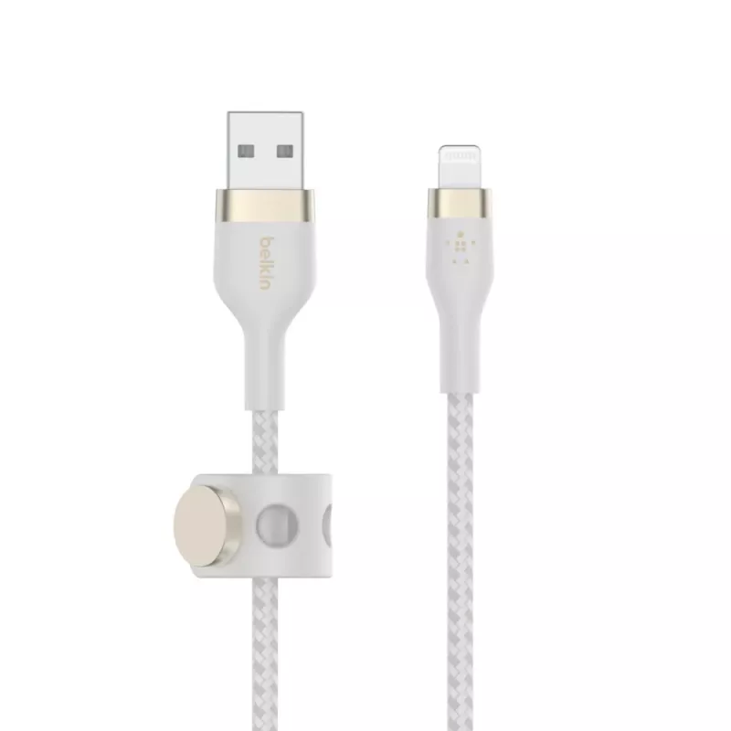 Lightning Cable Belkin CAA010BT1MWH 1m White