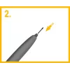Stylus Tips for Onyx E-Reader Note 3 — Replacement nibs, Black, 5 pieces