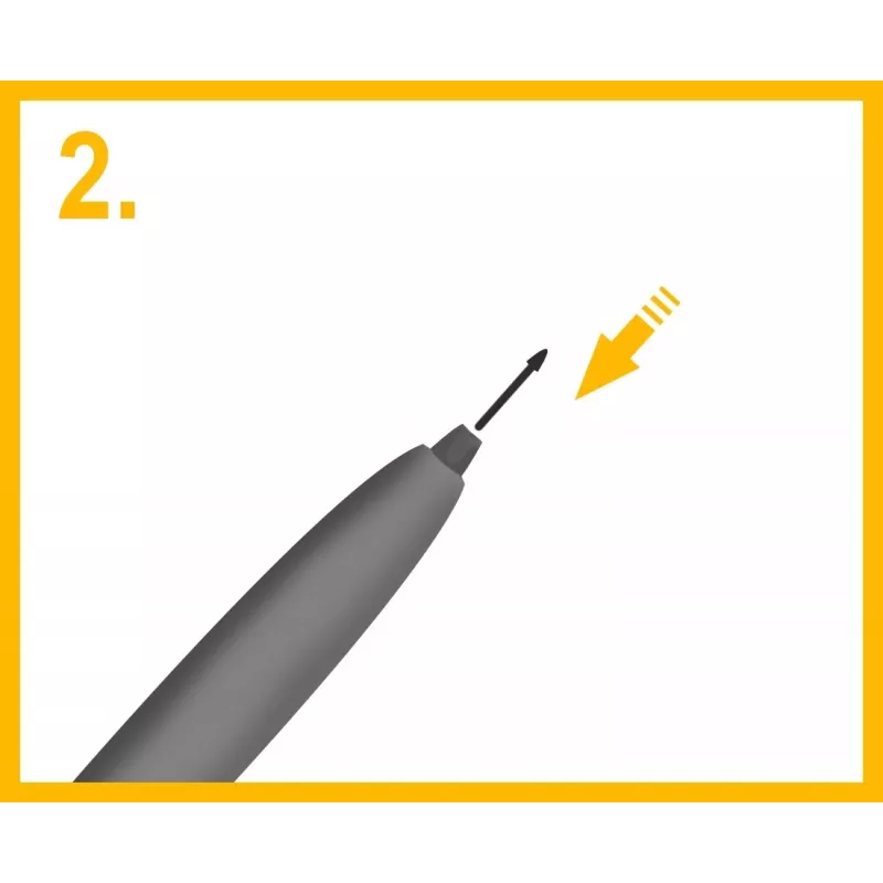 Stylus Tips for Onyx E-Reader Note 3 — Replacement nibs, Black, 5 pieces