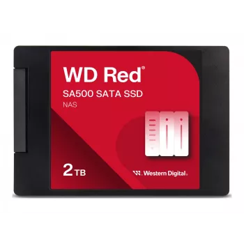 SSD Drive Western Digital Red SA500 2TB 2.5inch SATA III, 3D NAND, NAS