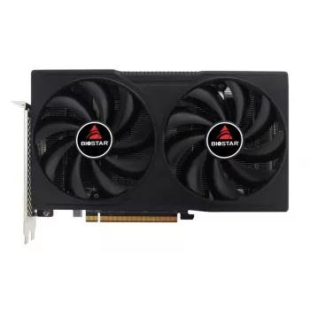Graphics card BIOSTAR Radeon RX 7600 OC — Radeon RX 7600, 8 GB GDDR6, 128-bit, PCIe 4.0, dual-fan cooling