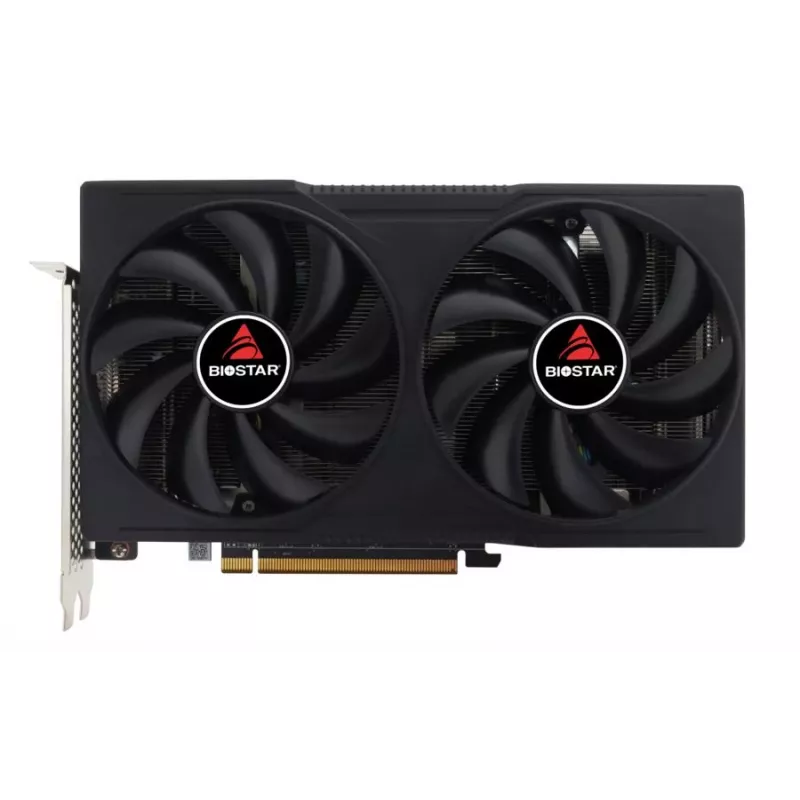 Graphics card BIOSTAR Radeon RX 7600 OC — Radeon RX 7600, 8 GB GDDR6, 128-bit, PCIe 4.0, dual-fan cooling