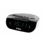 Radio Cu Ceas/alarma LED, Eltra, 127x53x98 Mm, Gri/White