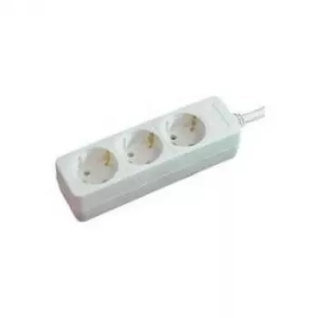 Power strip hugo brennenstuhl 1150620015 — 1.4 m cable, 3 AC outlets, white