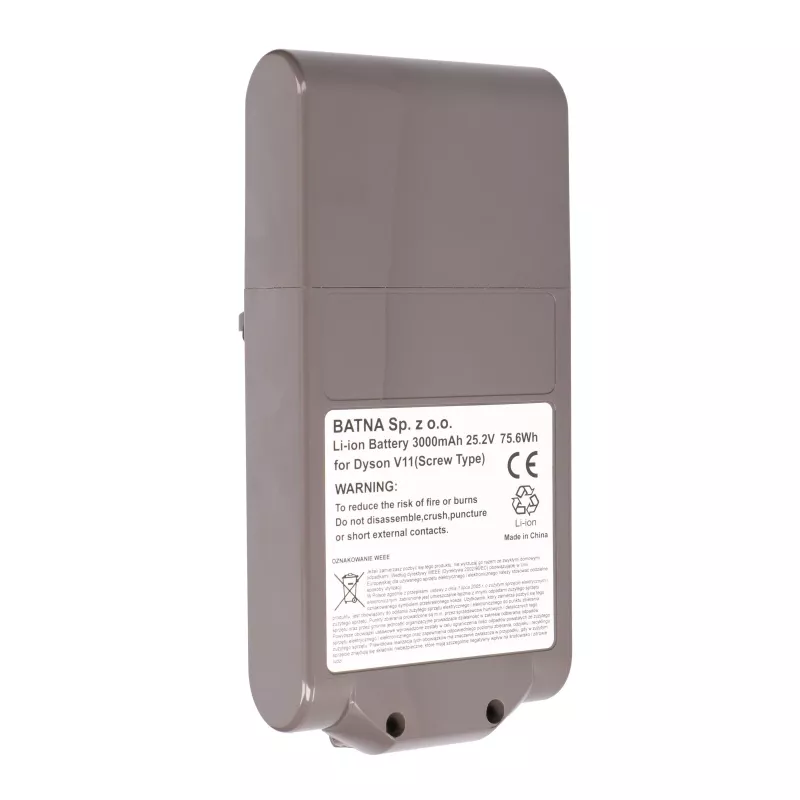 Battery Dyson for vacuum V11 Screw 25.2V 3000mAh