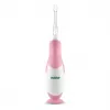 Electric toothbrush neno Denti Pink for children — vibrating, soft bristles, AAA battery, 2‑min timer