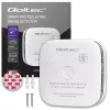 Wireless smoke detector QOLTEC model 52653 with 85 dB battery alarm
