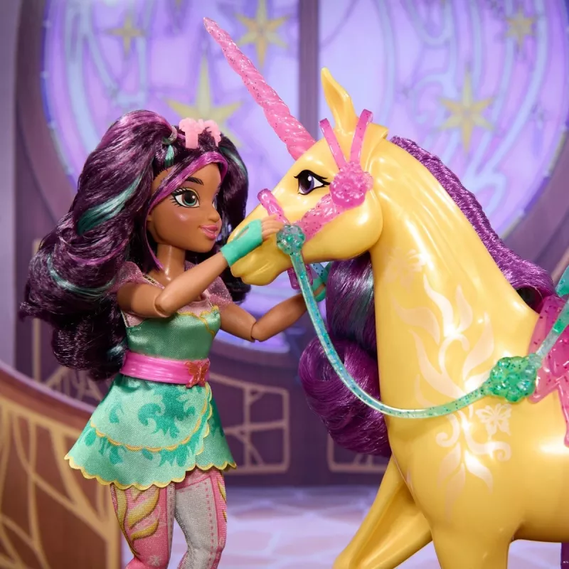 Fashion Doll Spinmaster Unicorn Academy Ava model 6072649 – fashion doll with themed outfit and accessories