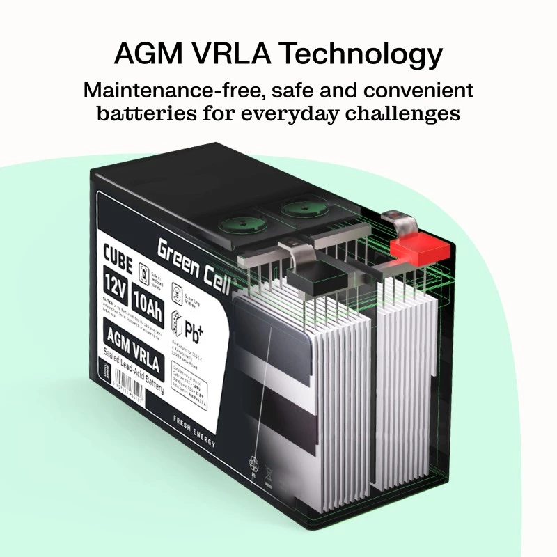 Battery AGM VRLA 6V 4Ah IP54